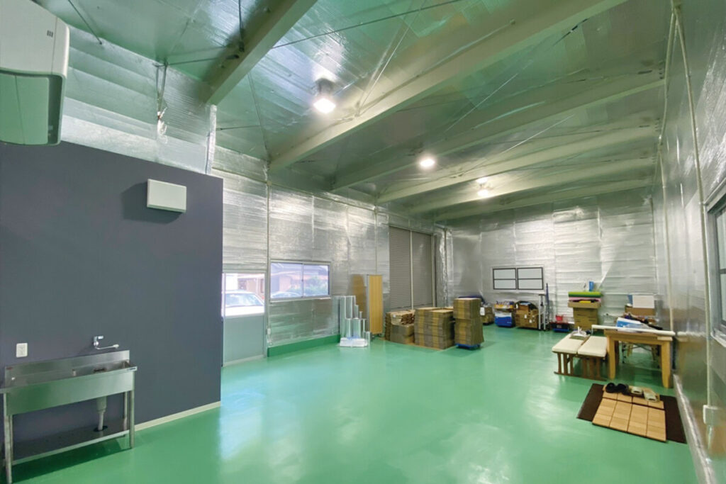 倉庫内の温度変化対策