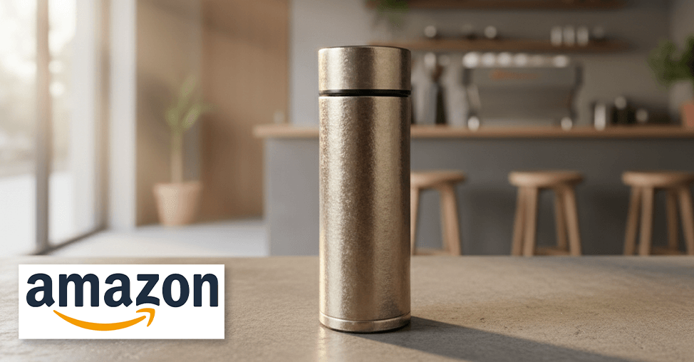 Amazonでチタンボトル発売中
